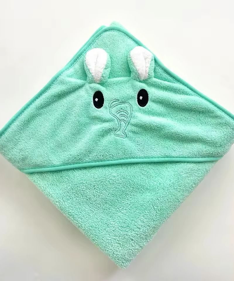 Toalla de baño elefante verde - Imagen 2