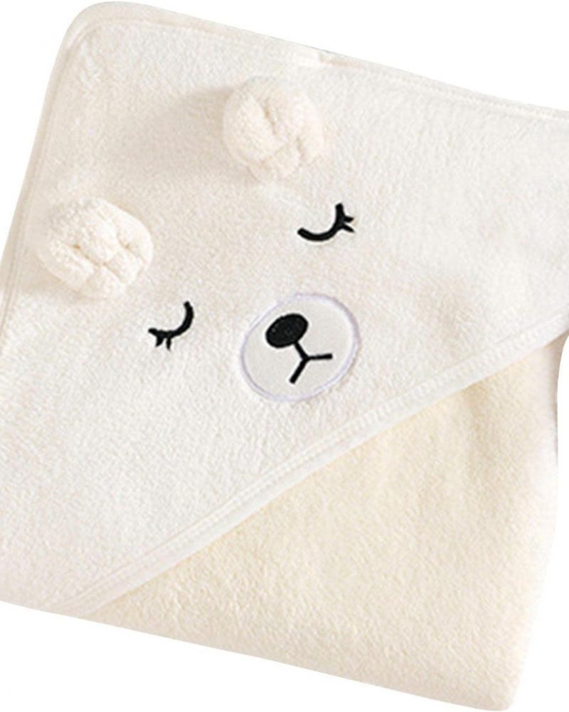 Toalla de baño oso polar blanco - Imagen 2